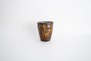 灰釉 氷裂 ロックカップ(立)