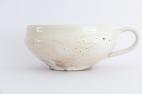 外荒窯変手付スープカップ