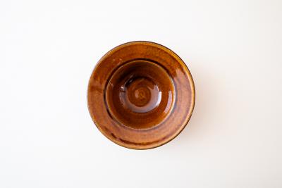 飴釉リムボウル 大