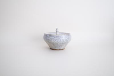 蓋付ボウル 墨白