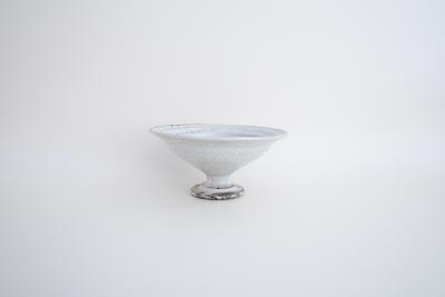 青灰リーフ高台鉢 φ150