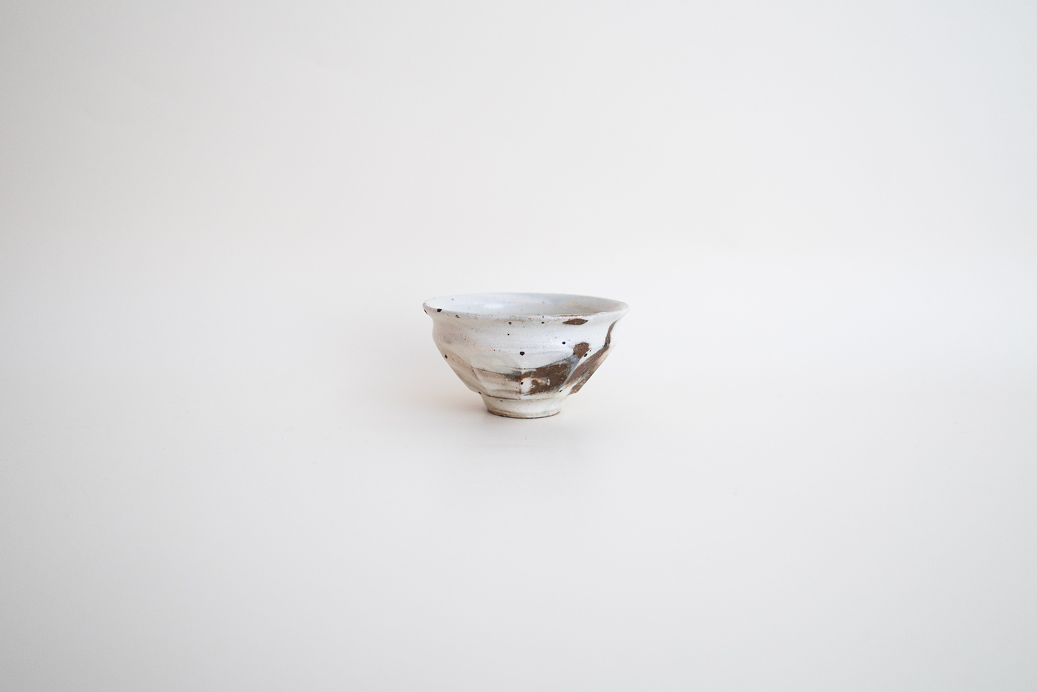 粉引 さかずき 面取