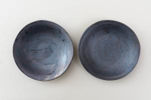 鉄彩 5寸皿