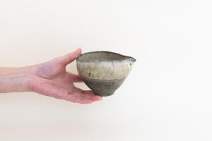 片口酒器 古白ツートン