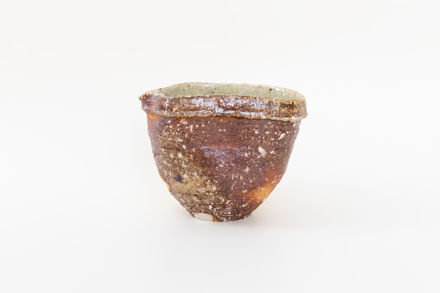 信楽 片口酒器 (木箱付) A