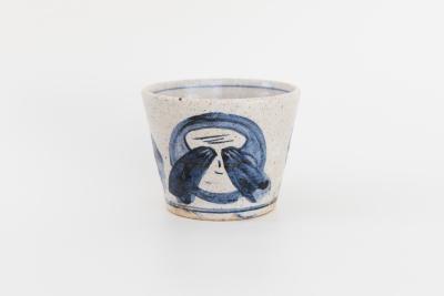 美濃染付 蕎麦猪口 B