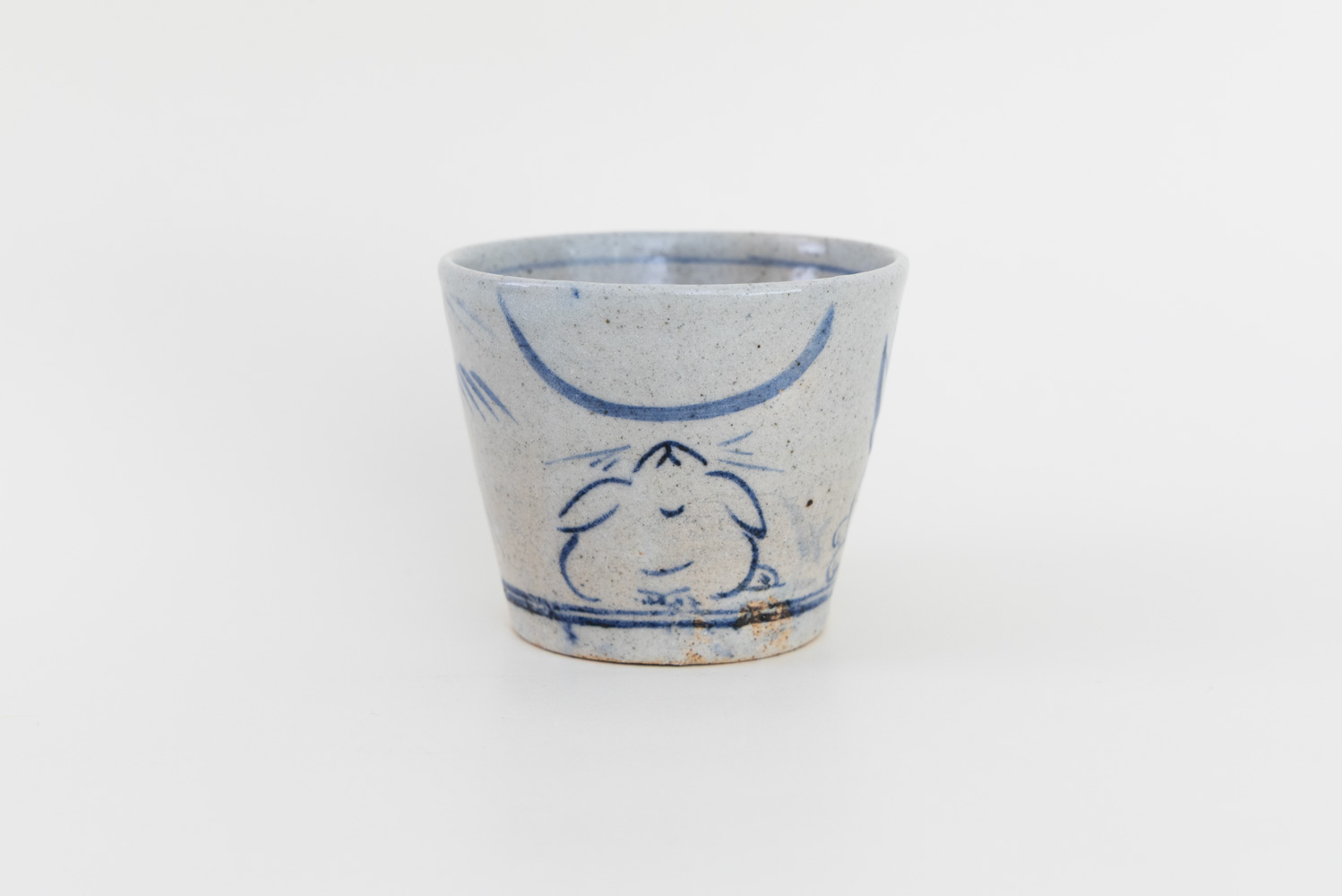 兎模様 蕎麦猪口