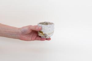 伊賀 ぐい呑み (木箱付)