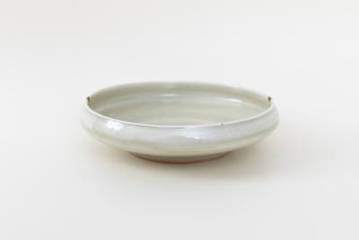 緑釉 鉄彩向鉢