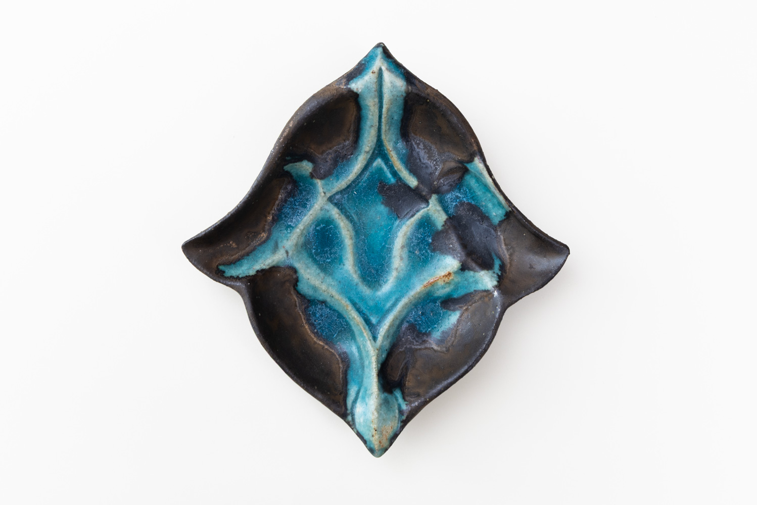 フレアプレート 青黒