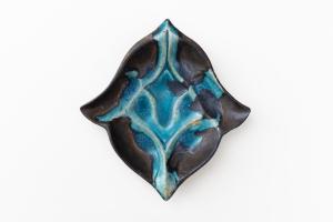 フレアプレート 青黒