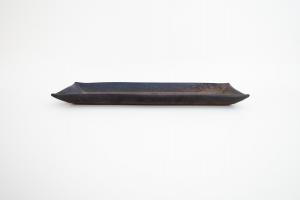 金釉 長角皿(細)