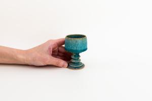 ゴブレット ショット 青 F