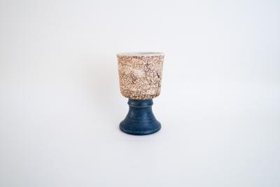 コルク ゴブレット 青B