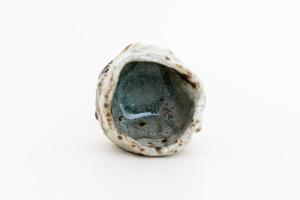 灰釉 粉引 ぐい呑み B(木箱付)