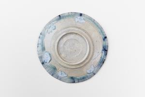 灰釉呉須 5.5寸皿 D