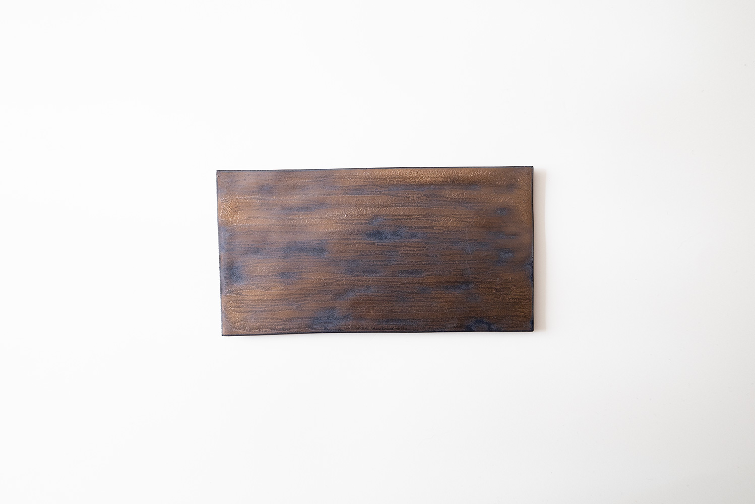 金彩 板皿 凪(110 × 210)