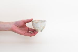 紅粉引 ぐい呑み