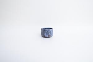 鼠志野 六角ぐい呑み (木箱付)