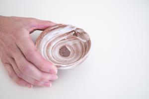 刷毛目ぐい呑み