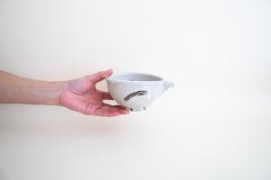 粉引 櫛目片口