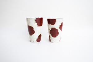 赤絵 ビアカップC