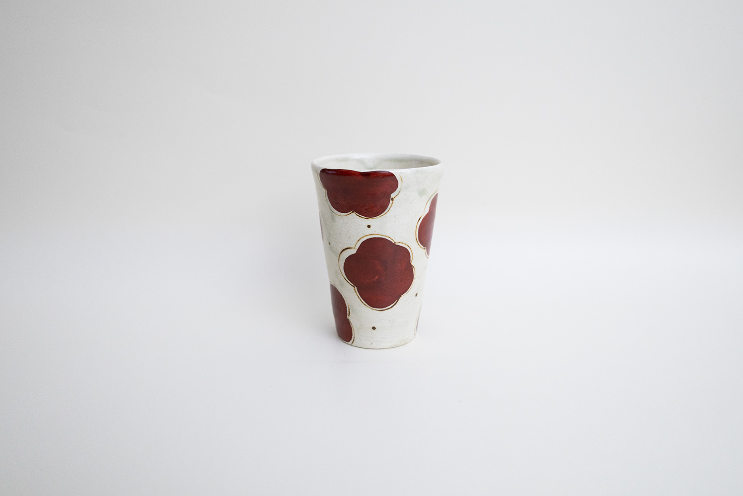 赤絵 ビアカップD