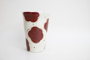 赤絵 ビアカップD