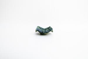 織部 陽刻四方皿 小A