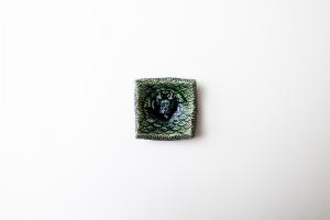 織部 陽刻四方皿 小B