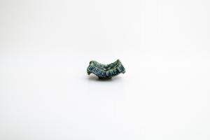 織部 陽刻四方皿 小D