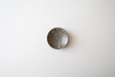 灰釉 豆皿 A