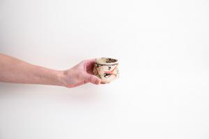 弥七田織部 ぐい呑 B(木箱付)