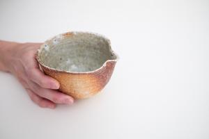 信楽 片口酒器 (木箱付)