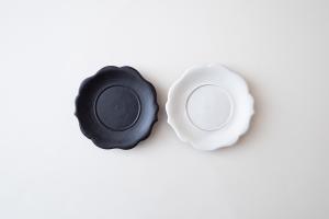 輪花盤 14cm 黒