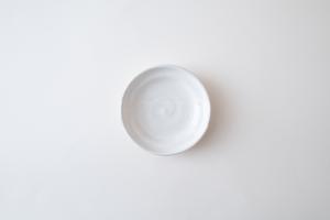 粉引 段々皿 5寸