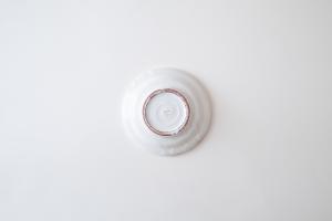 粉引 段々皿 5寸