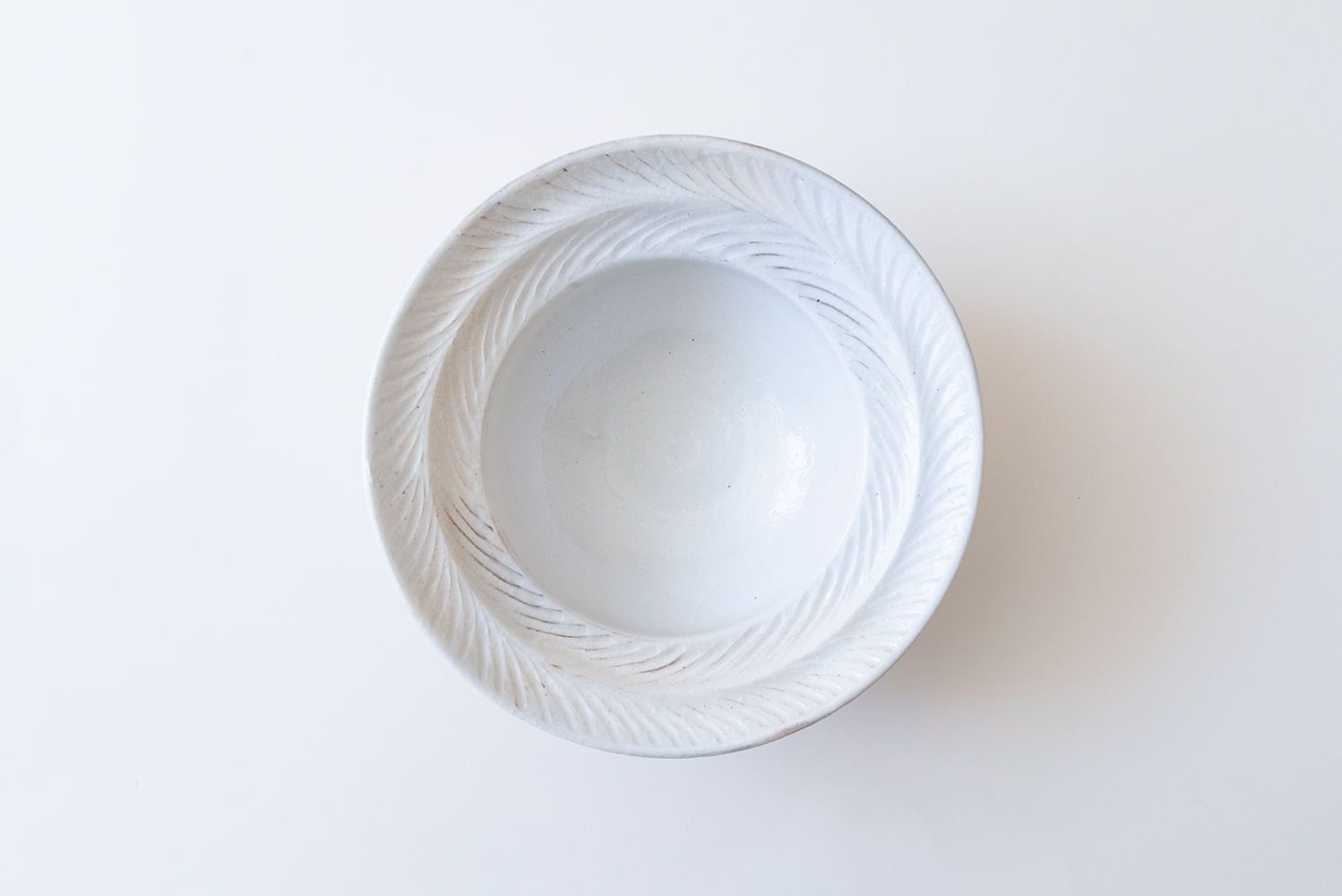 鉄散 リーフリムボウル 8寸