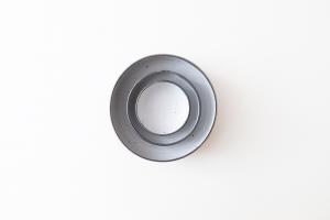 ひびわれ 浅小鉢