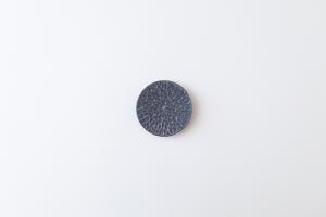  LEAF VEIN 錆釉 3寸