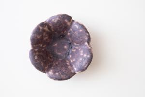 灰紫 豆皿 3寸D