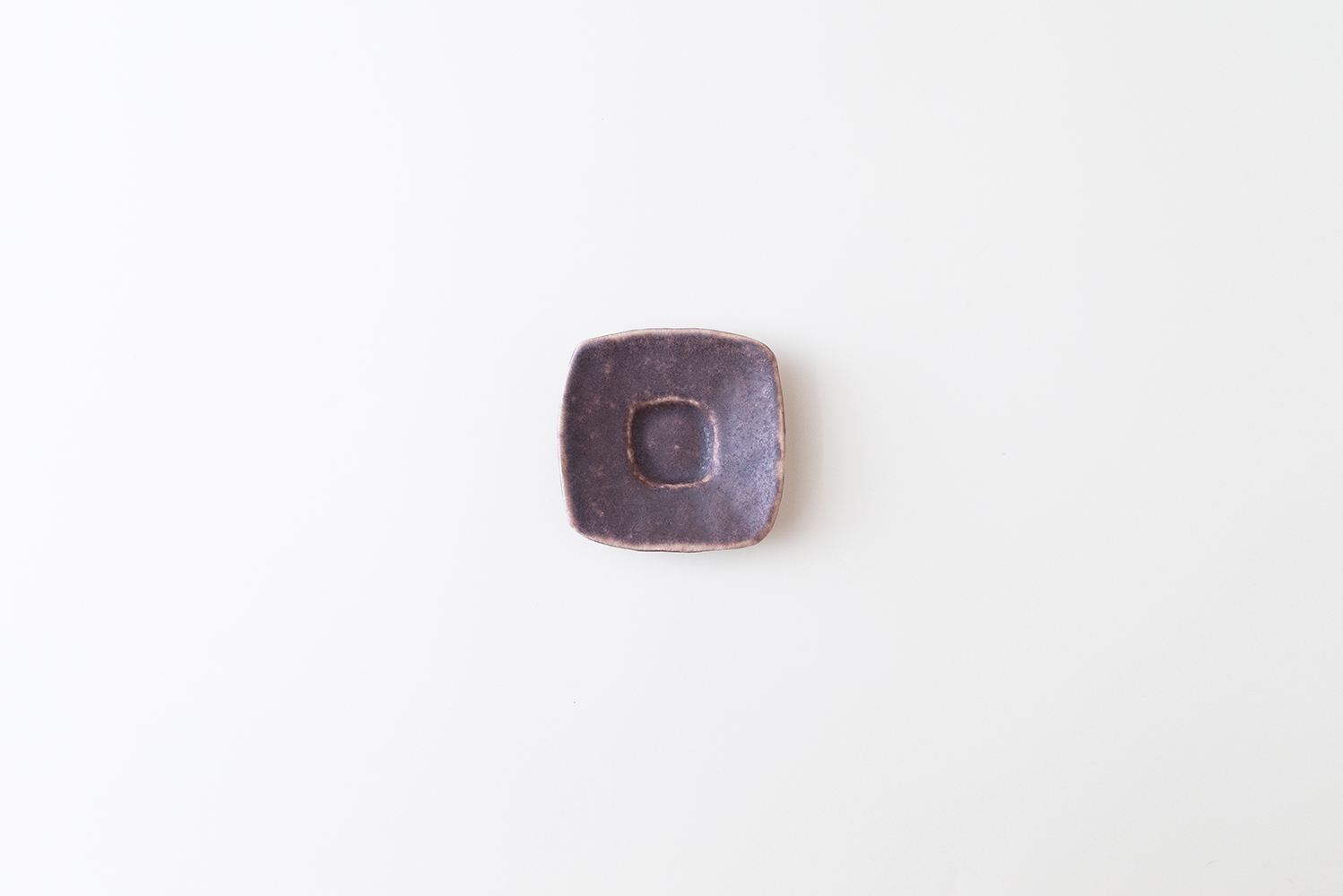 灰紫 豆皿 3寸F