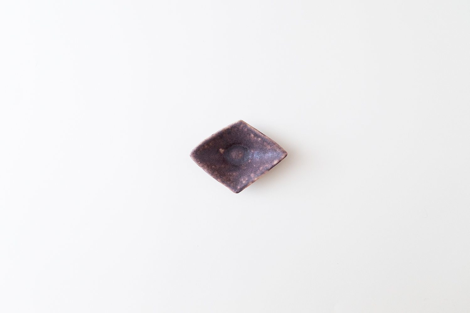 灰紫 豆皿 3寸G