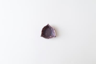 灰紫 豆皿 3寸H
