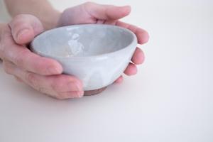 紅粉引 飯碗