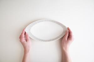 十草 アーモンド皿 M