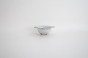 青灰 リーフリムボウル 豆