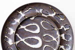 パスタ皿 ツートン D