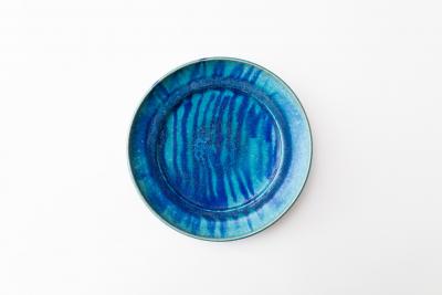 リムプレート　深　φ220　青　A