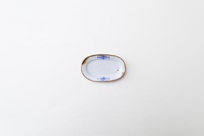 彫花紋 オーバル豆小皿